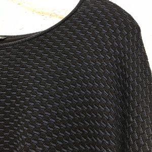 EILEEN FISHER Split Back Scoop Neck Pullover Sweater XL